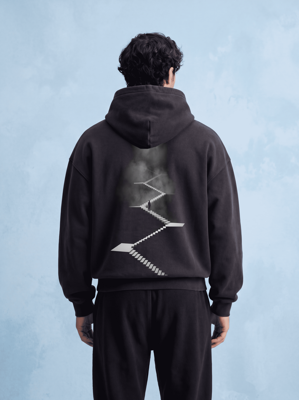 OVERSIZED HOODIE - Alone at the top
