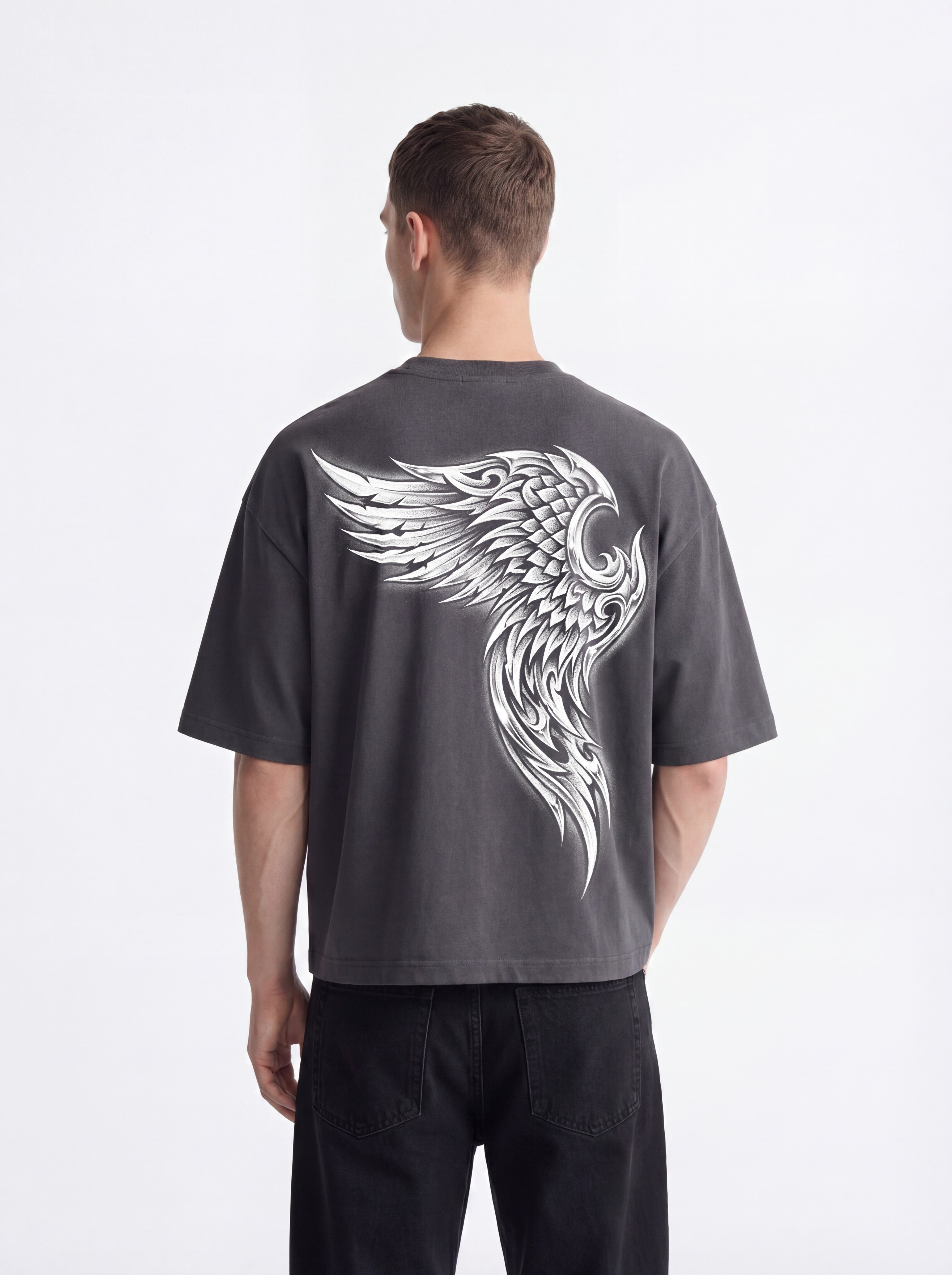 OVERSIZED TEE - Angel wing