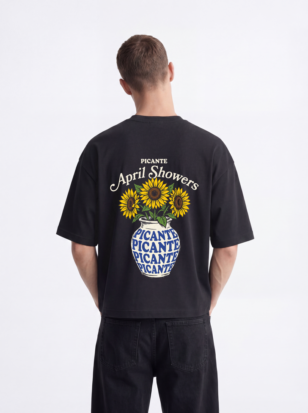 OVERSIZED TEE - April Showers