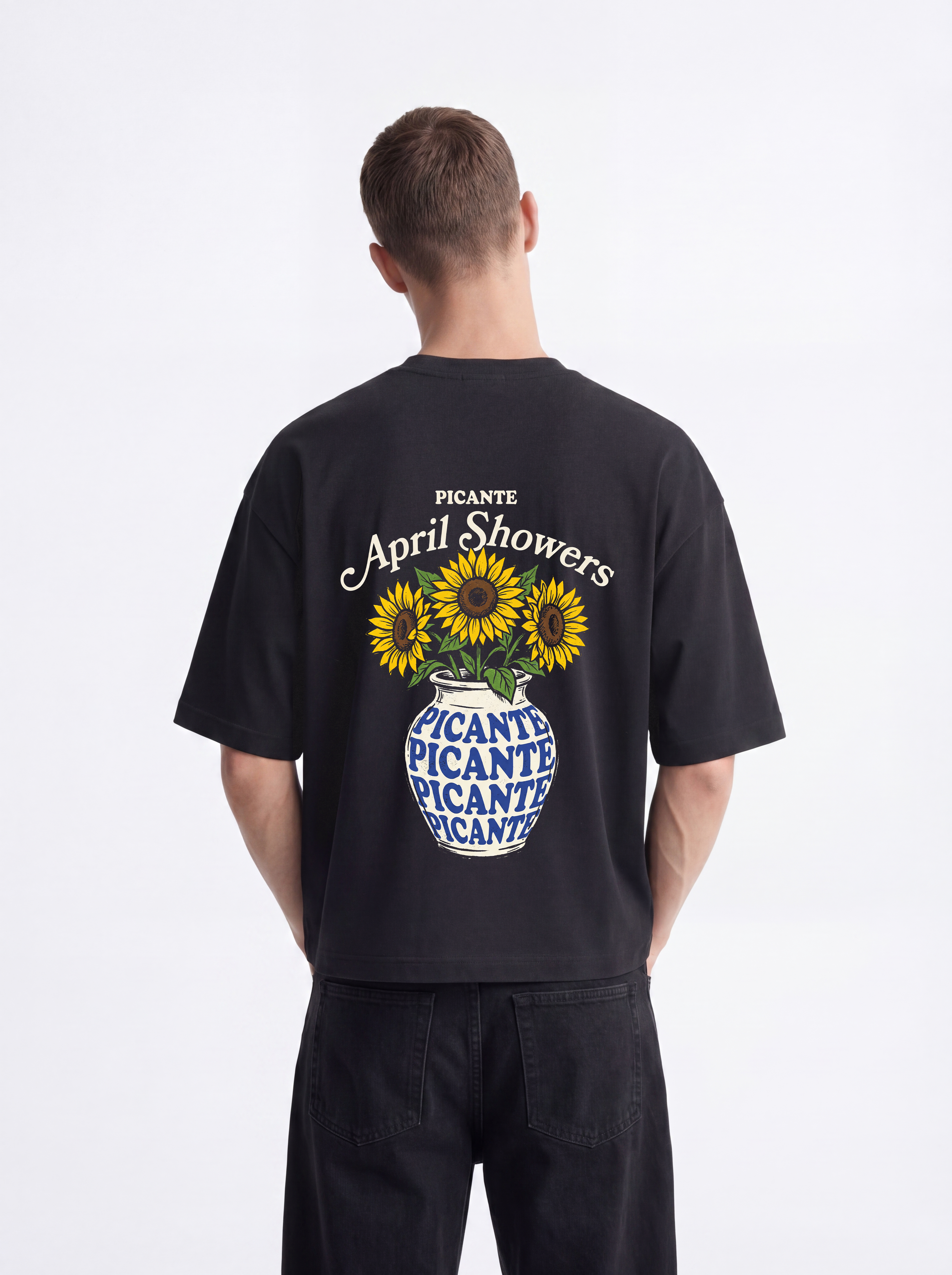 OVERSIZED TEE - April Showers