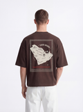 OVERSIZED TEE - Arabian Map