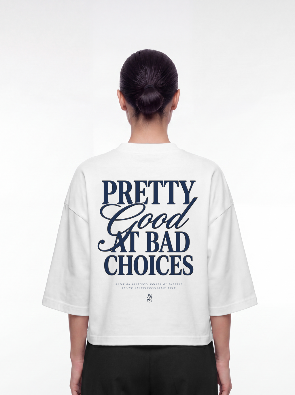 Women's OVERSZIED TEE - Bad choices
