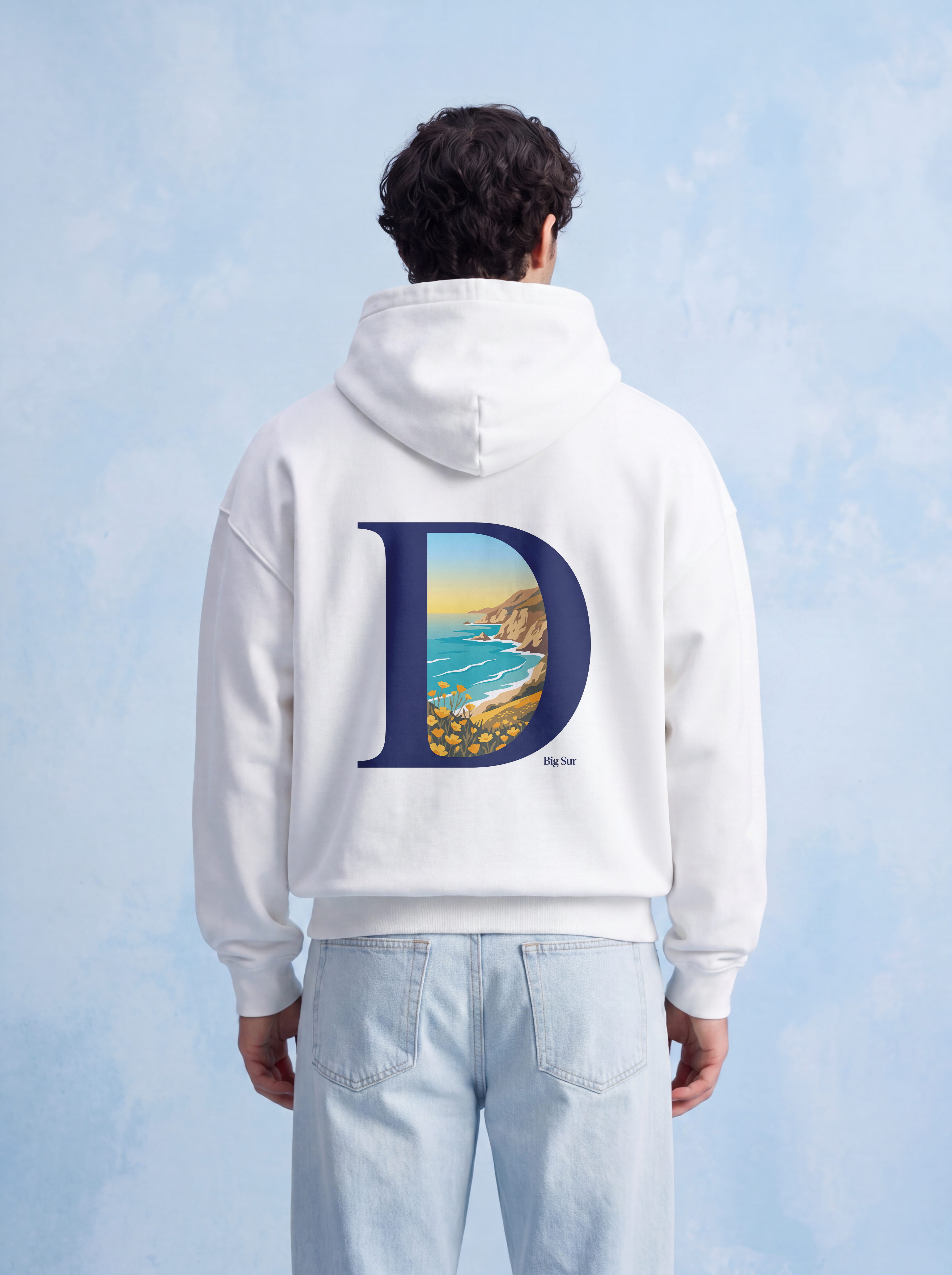 OVERSIZED HOODIE - Big sur