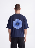 OVERSIZED TEE - Blueberry Bloom