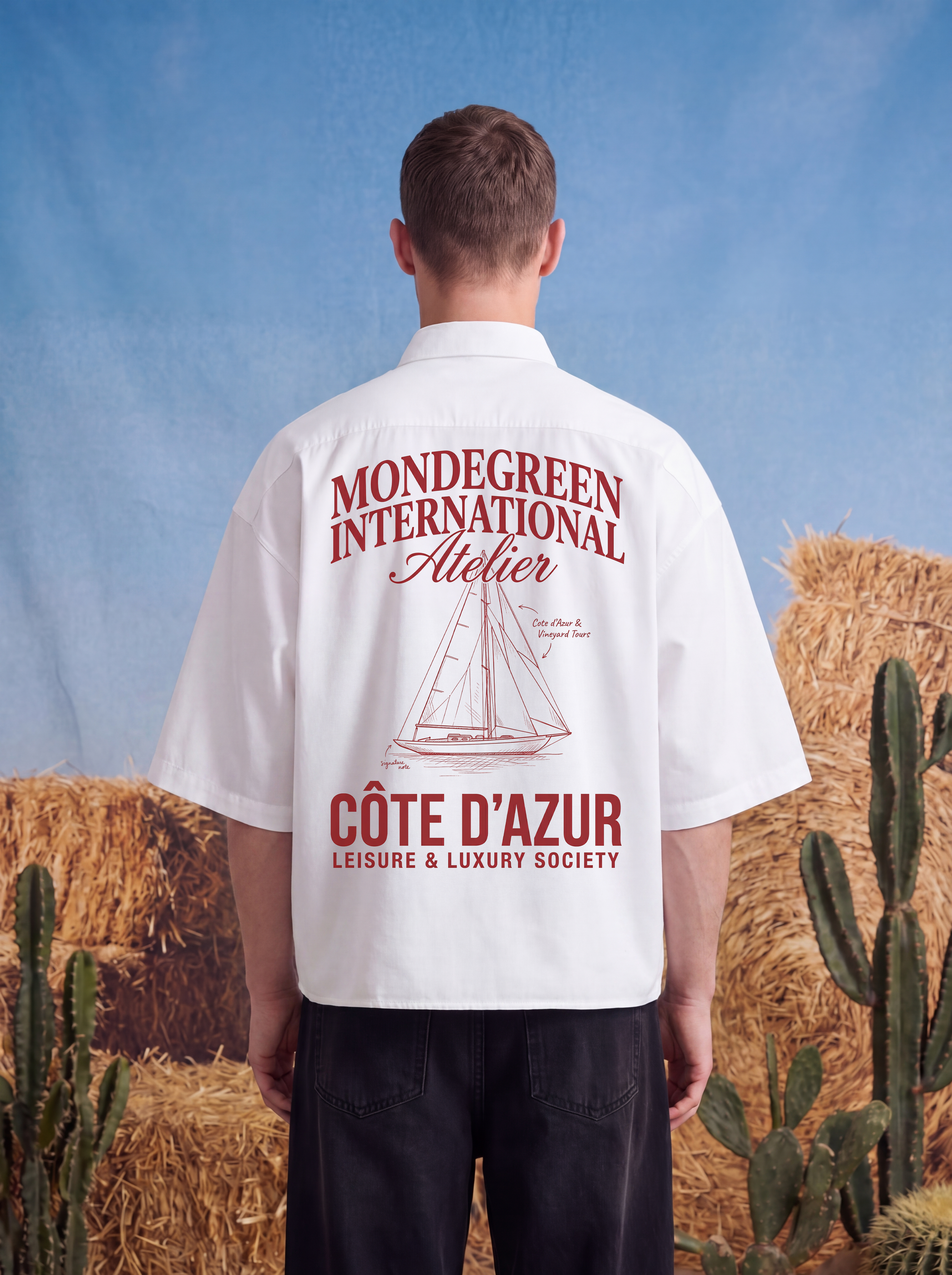 HALF SLEEVE SHIRT - Cote Dazur