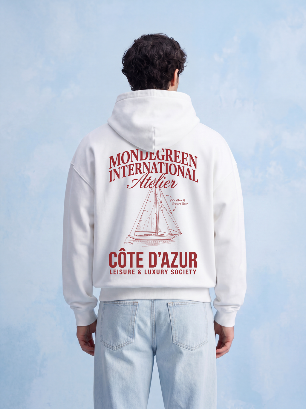 OVERSIZED HOODIE - Cote dazur