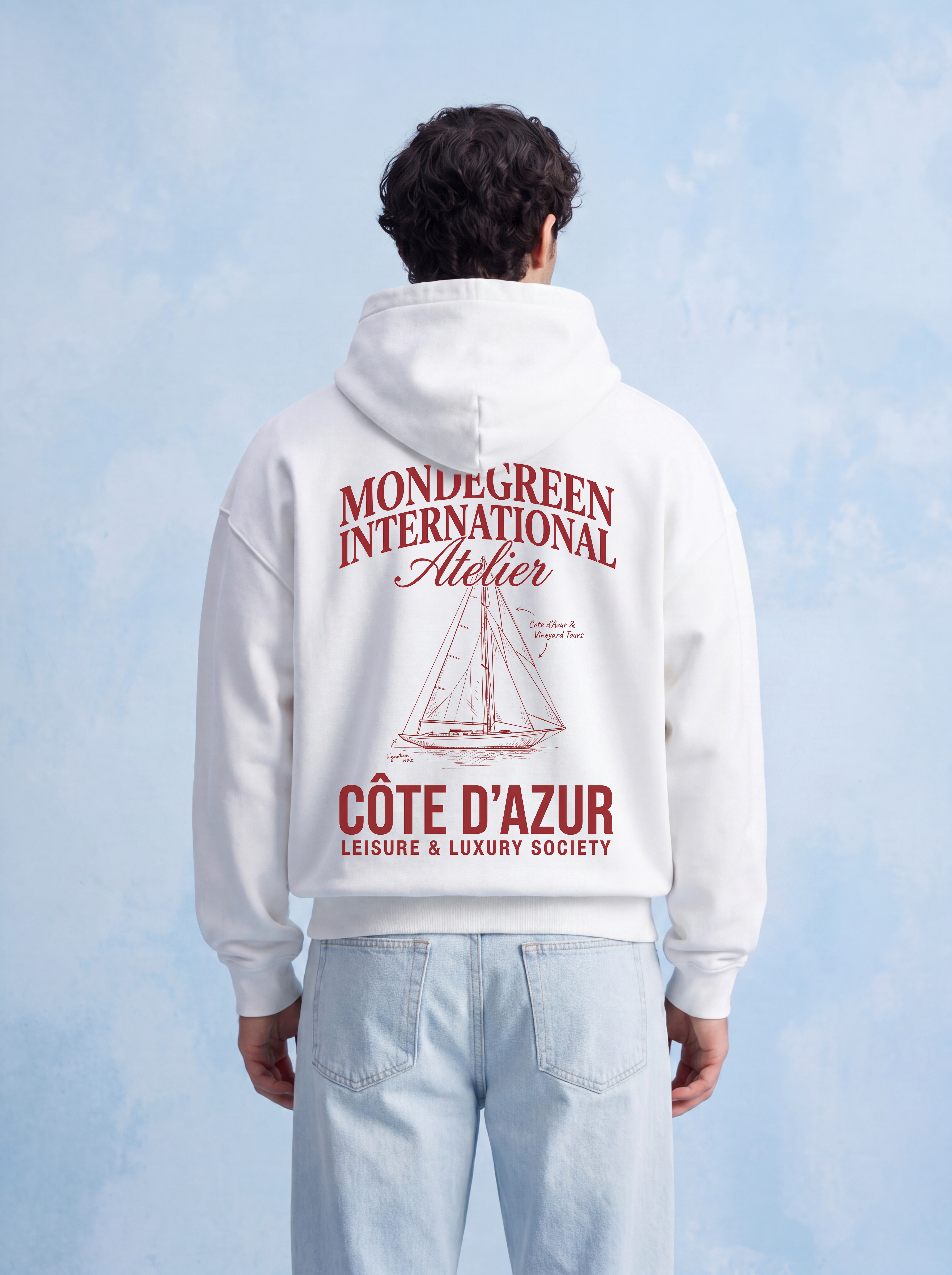 OVERSIZED HOODIE - Cote dazur