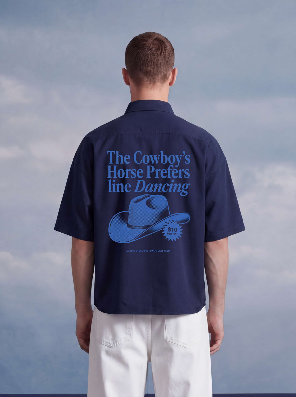 HALF SLEEVE SHIRT - Cowboys Horse