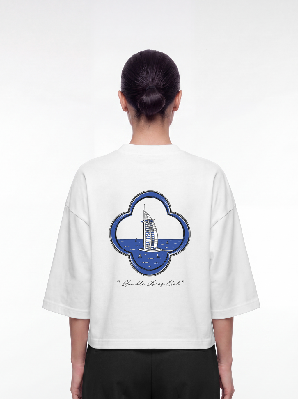 Women's OVERSZIED TEE - Dubai crest