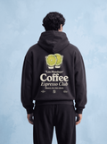 OVERSIZED HOODIE - Espresso Club