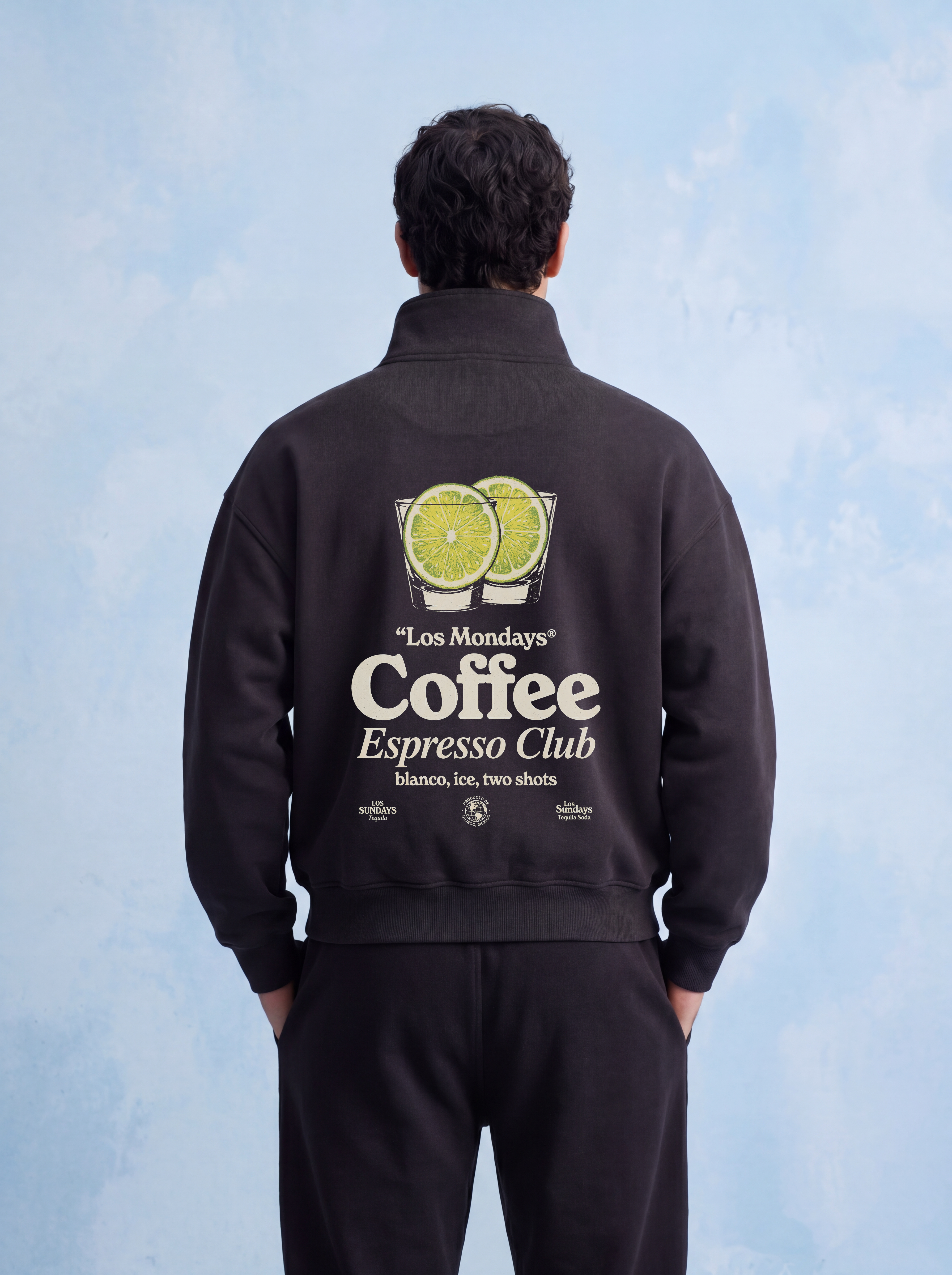 QUARTER ZIP - Espresso Club