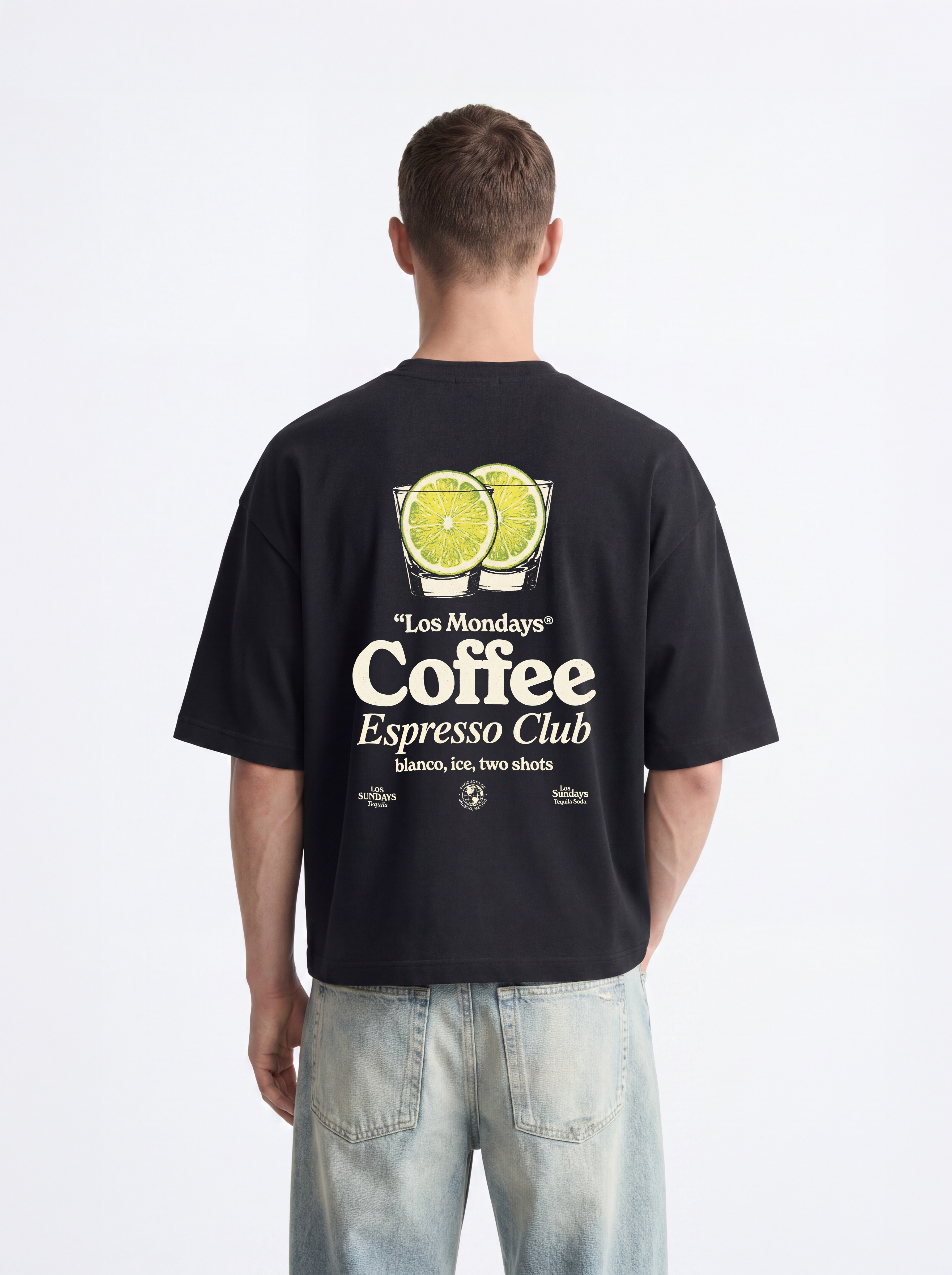 OVERSIZED TEE - Espresso Club