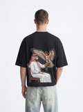 OVERSIZED TEE - Falcon day out