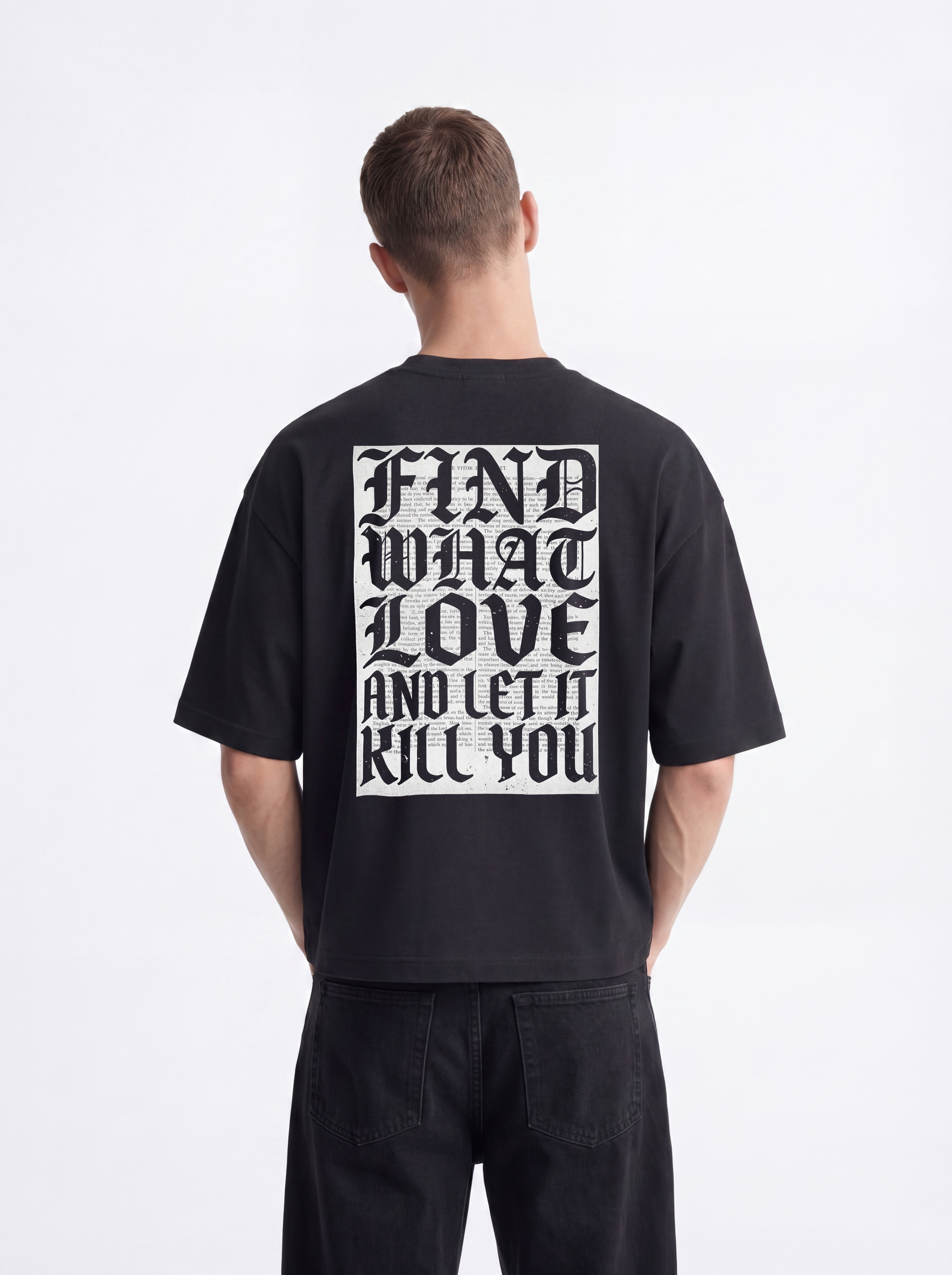 OVERSIZED TEE - Find what you love