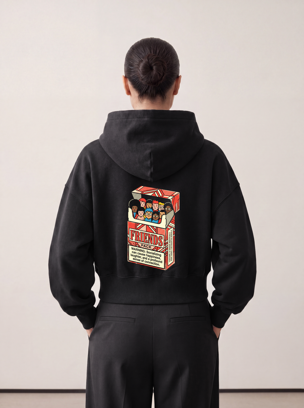 Women's OVERSIZED HOODIE - Friends pack