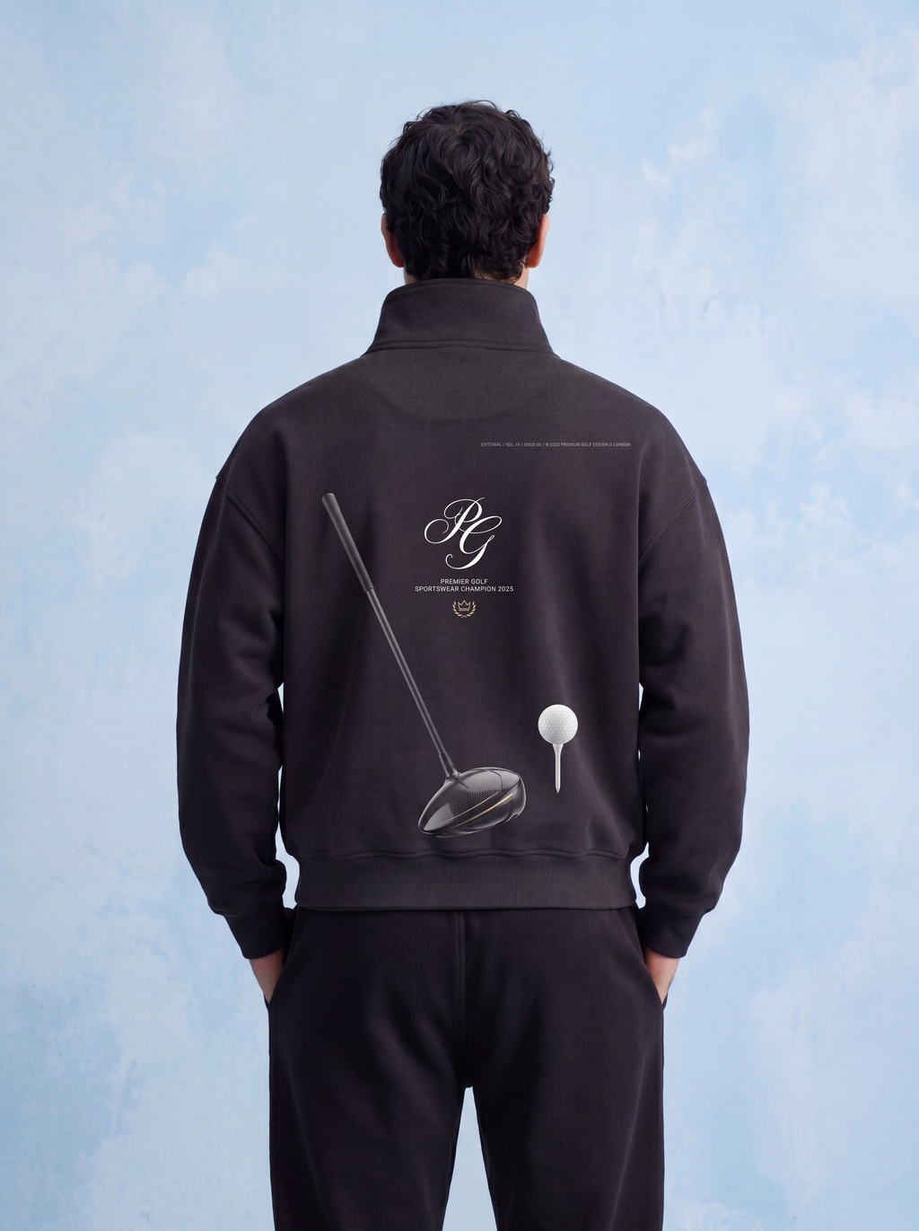QUARTER ZIP - Golf champ
