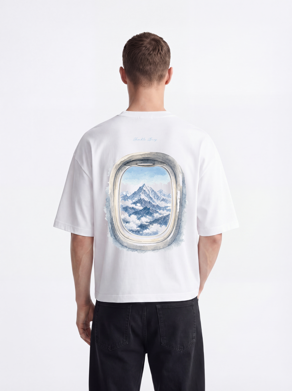OVERSIZED TEE - Himalayas Motto