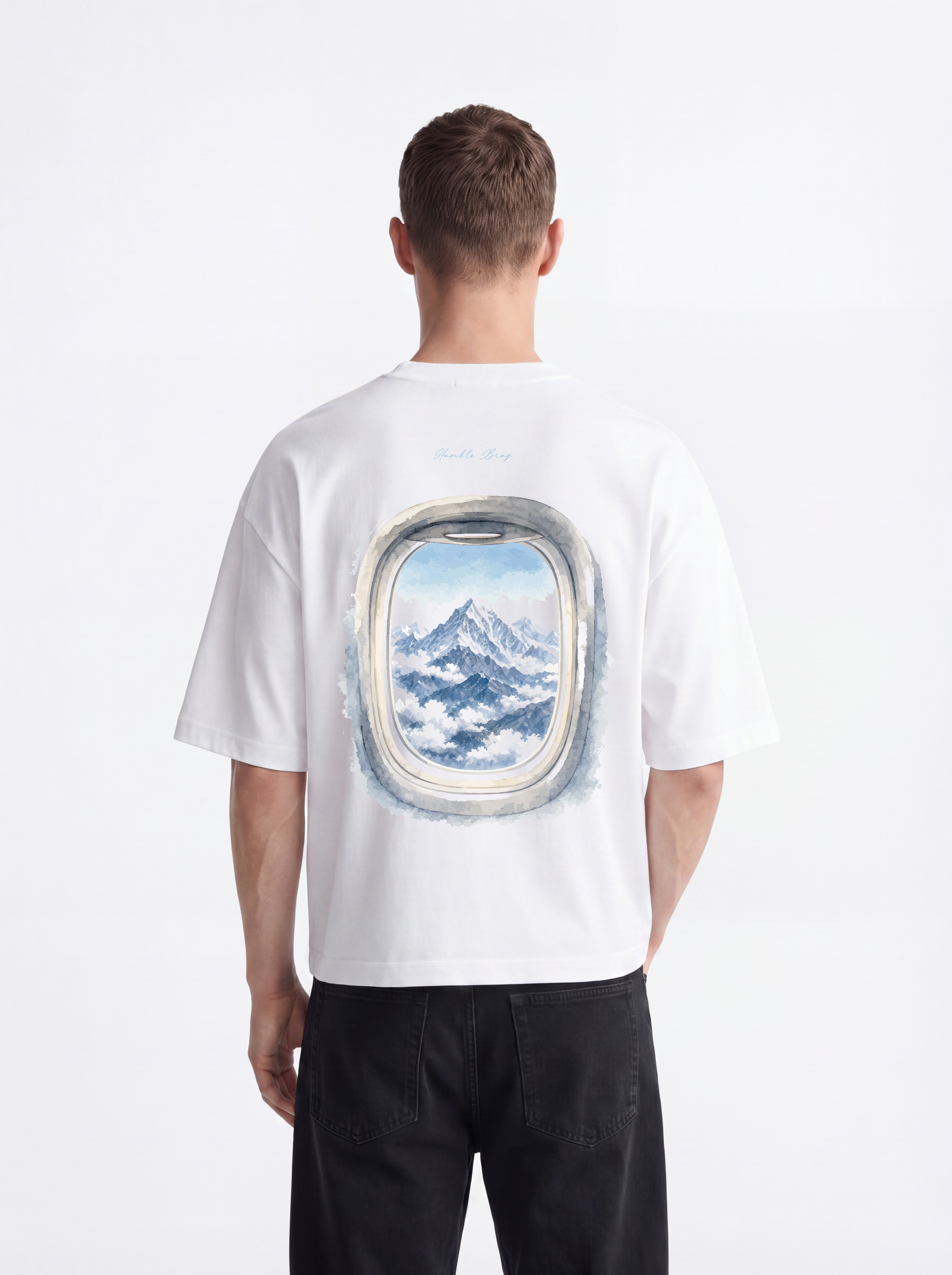 OVERSIZED TEE - Himalayas Motto