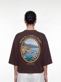 Women's OVERSZIED TEE - Monte carlo