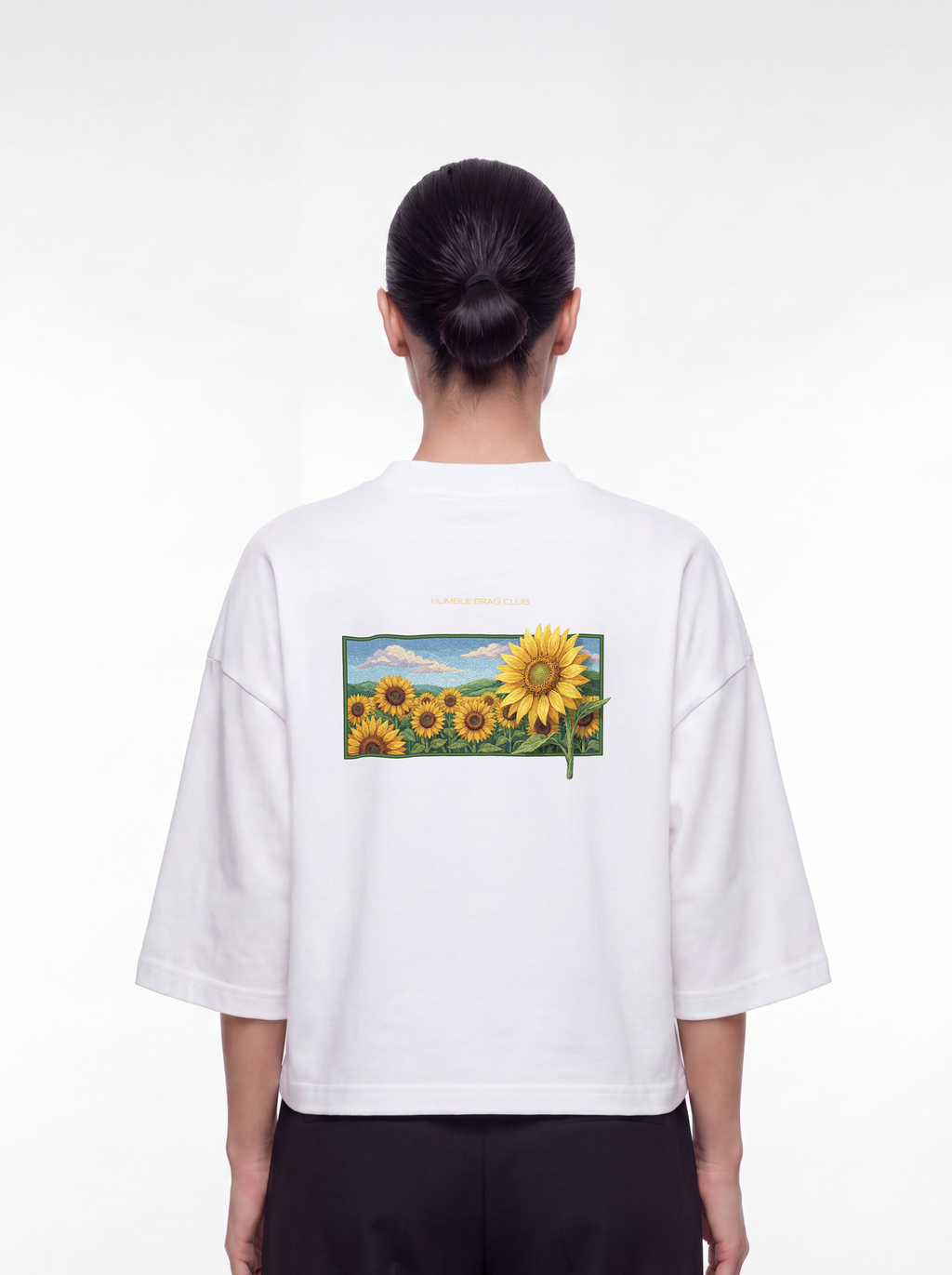 Women's OVERSZIED TEE - Sunflower Club