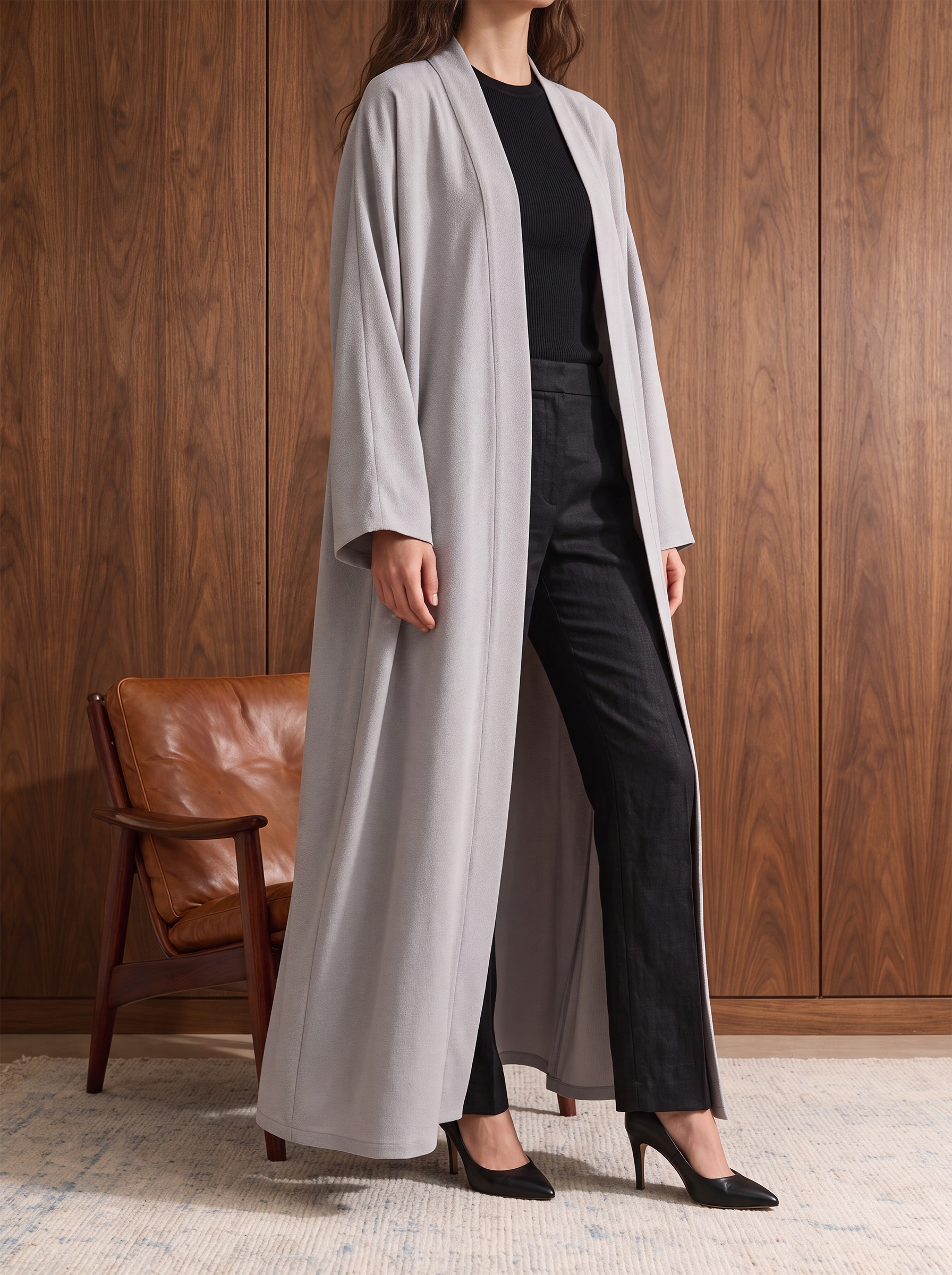 Women's ABAYA ESSENTIALS - Grey