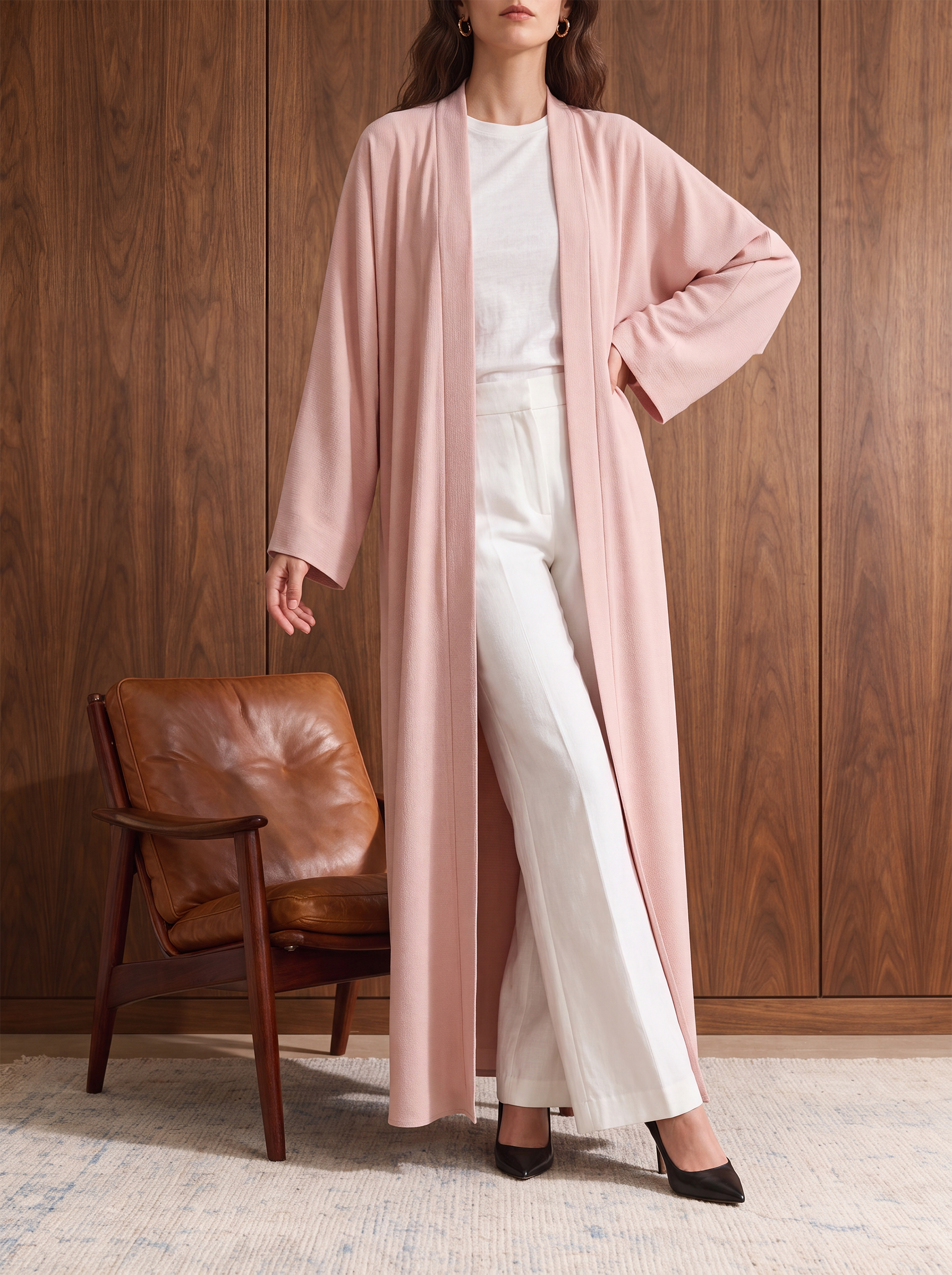 Women's ABAYA ESSENTIALS - Pink