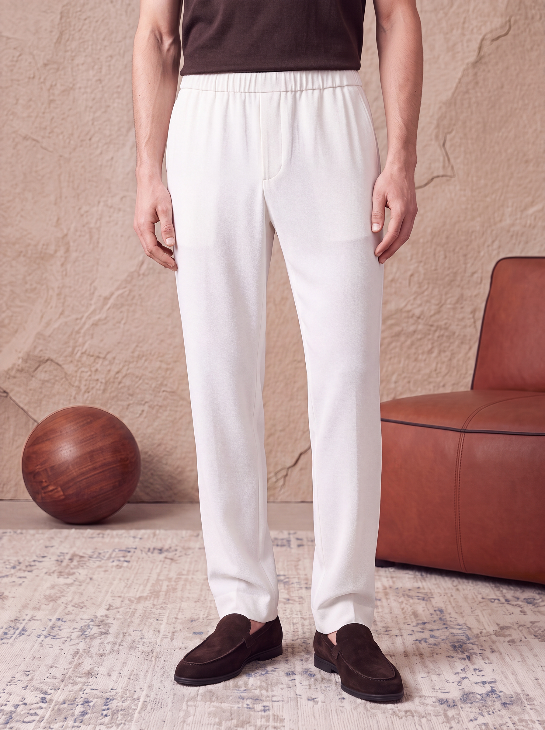 AIR TROUSER STRAIGHT - White