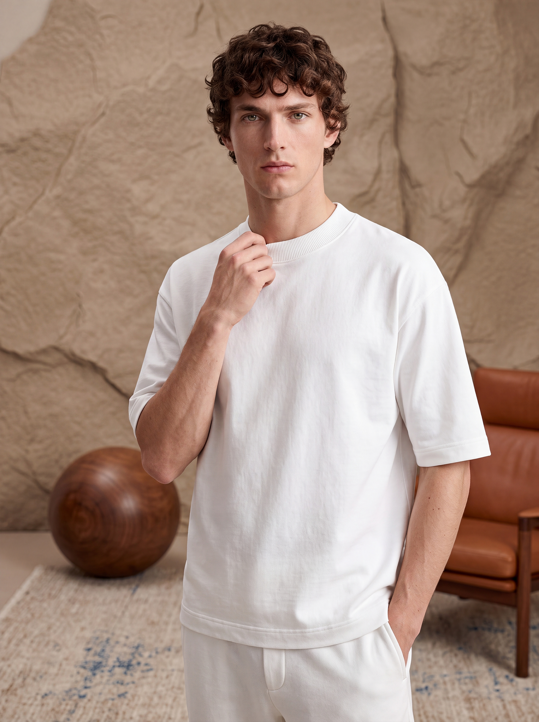 OVERSIZED TEE ESSENTIALS - White