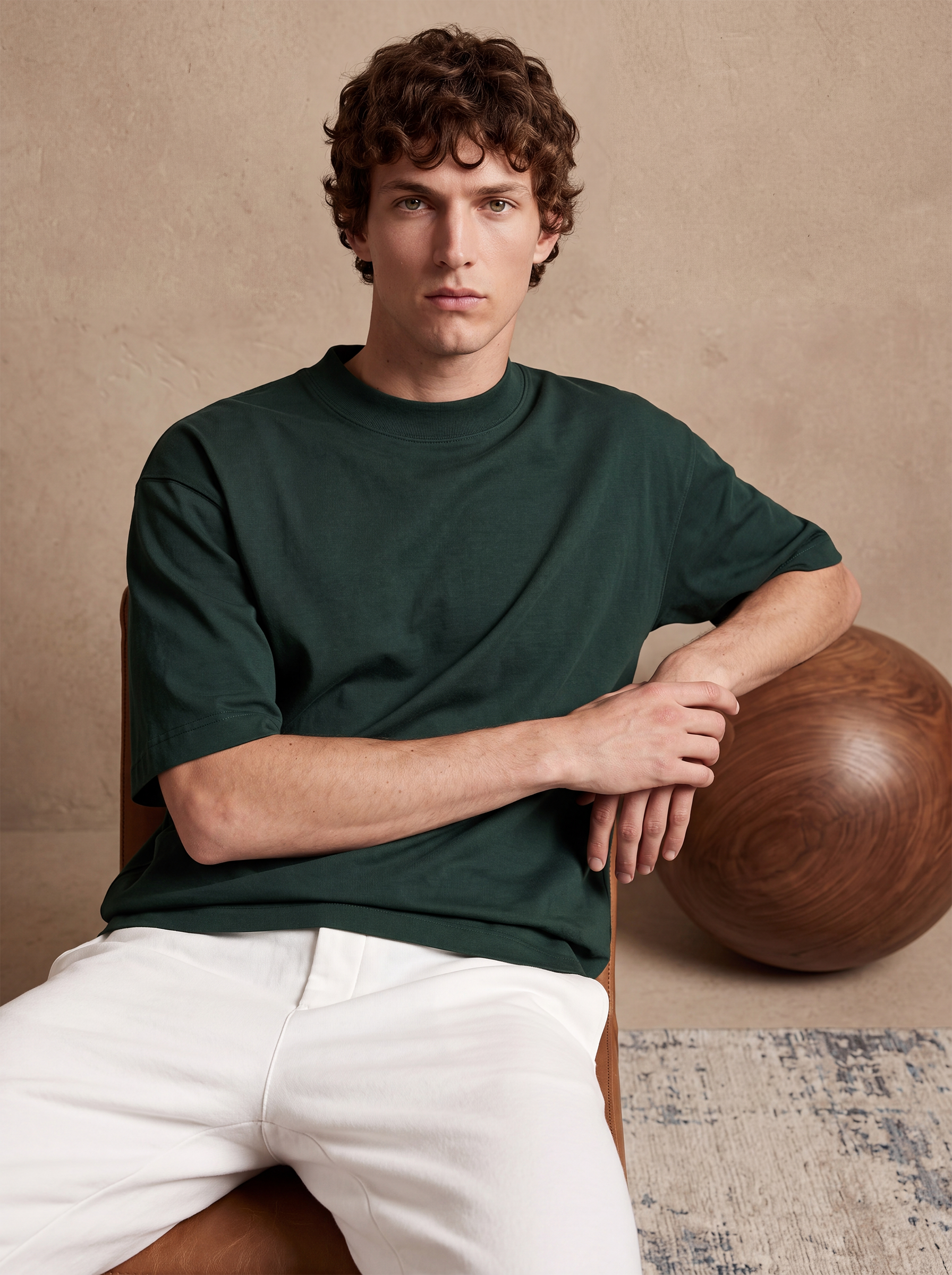 OVERSIZED TEE ESSENTIALS - Green