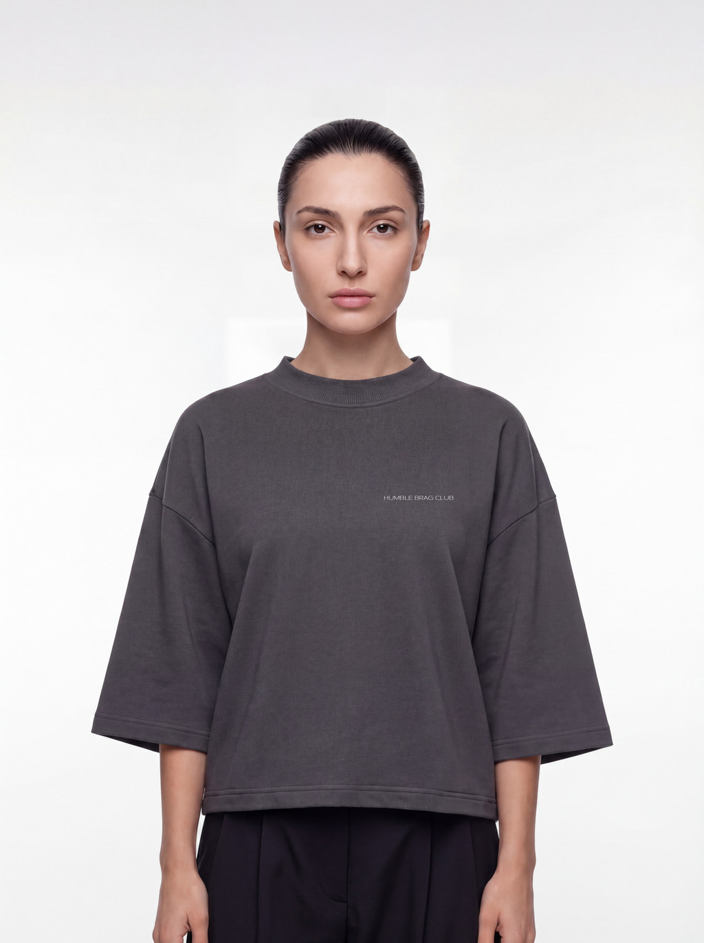 Women's OVERSZIED TEE - Cloud Branch