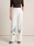 WOMEN TROUSER GARBADINE - Cloud Branch