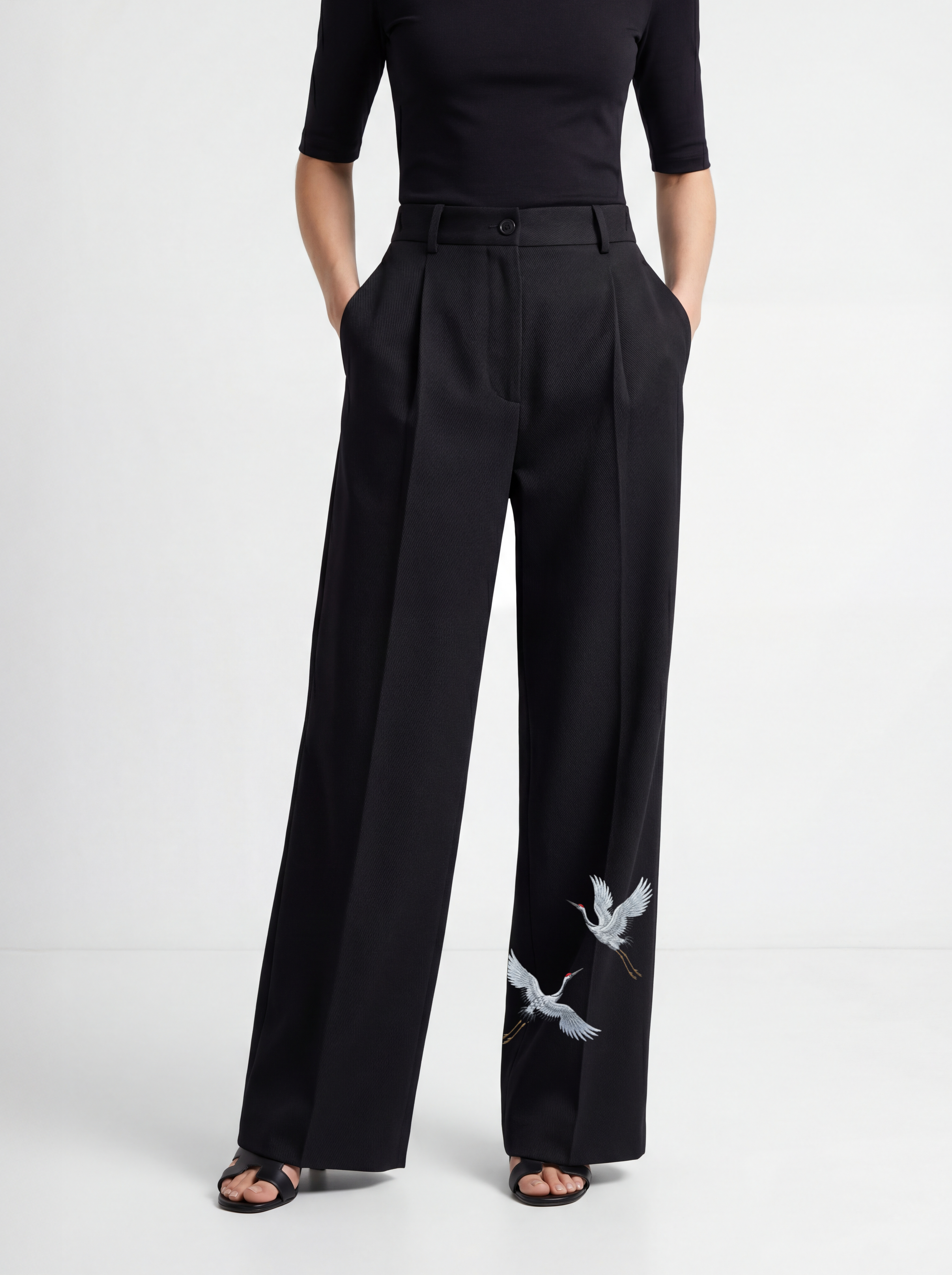 WOMEN TROUSER GARBADINE - Mythos Culture