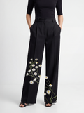 WOMEN TROUSER GARBADINE - Stem theory