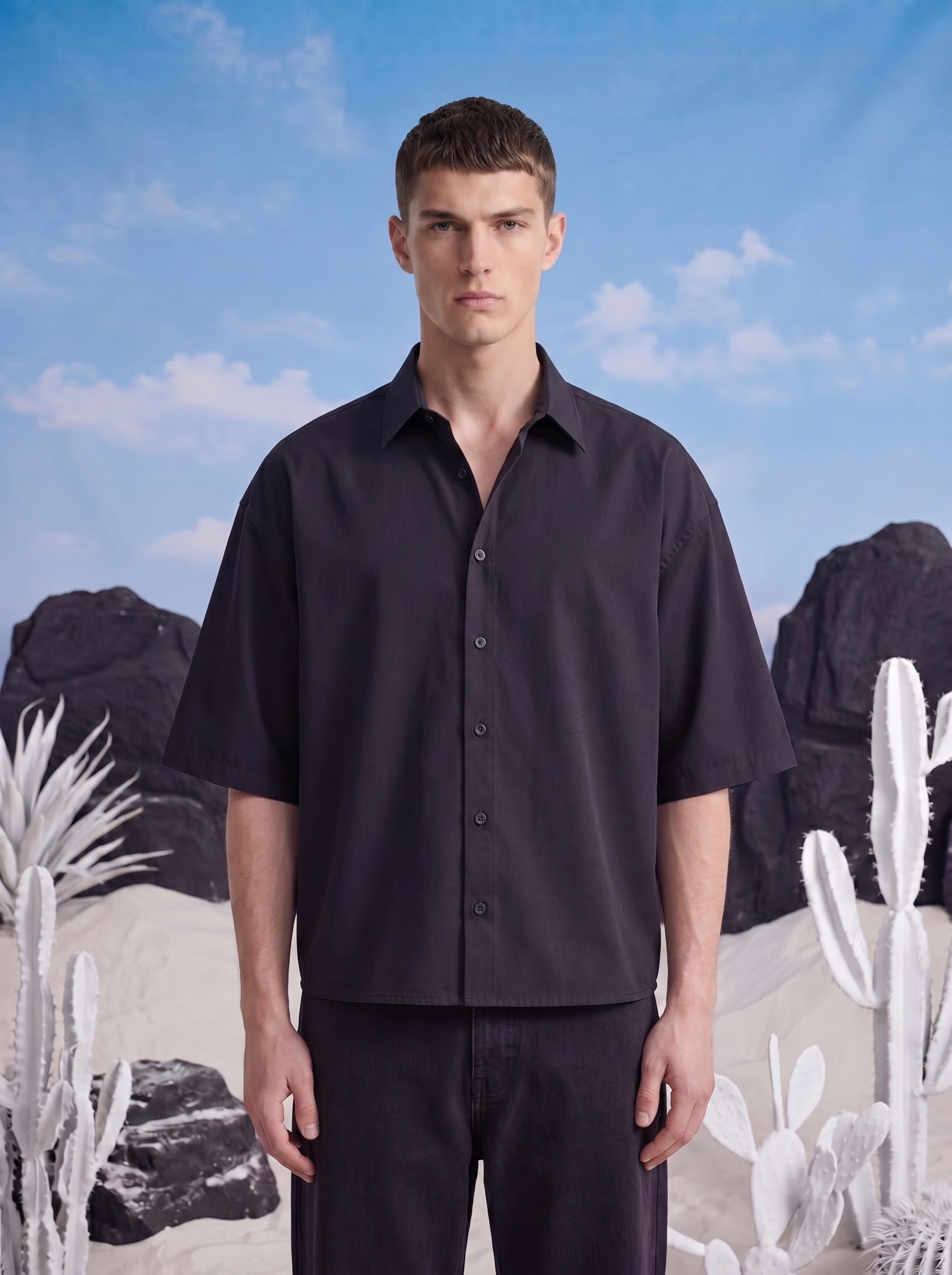 HALF SLEEVE SHIRT - Made by summer LA