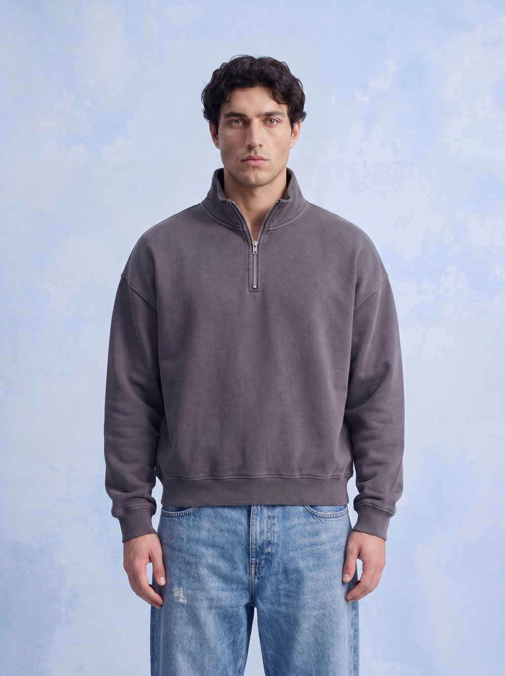 QUARTER ZIP - Cowboys Horse