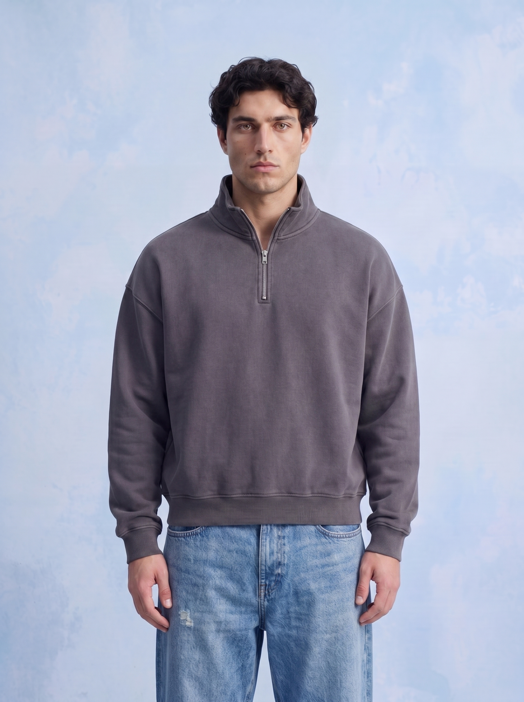 QUARTER ZIP - Cowboys Horse