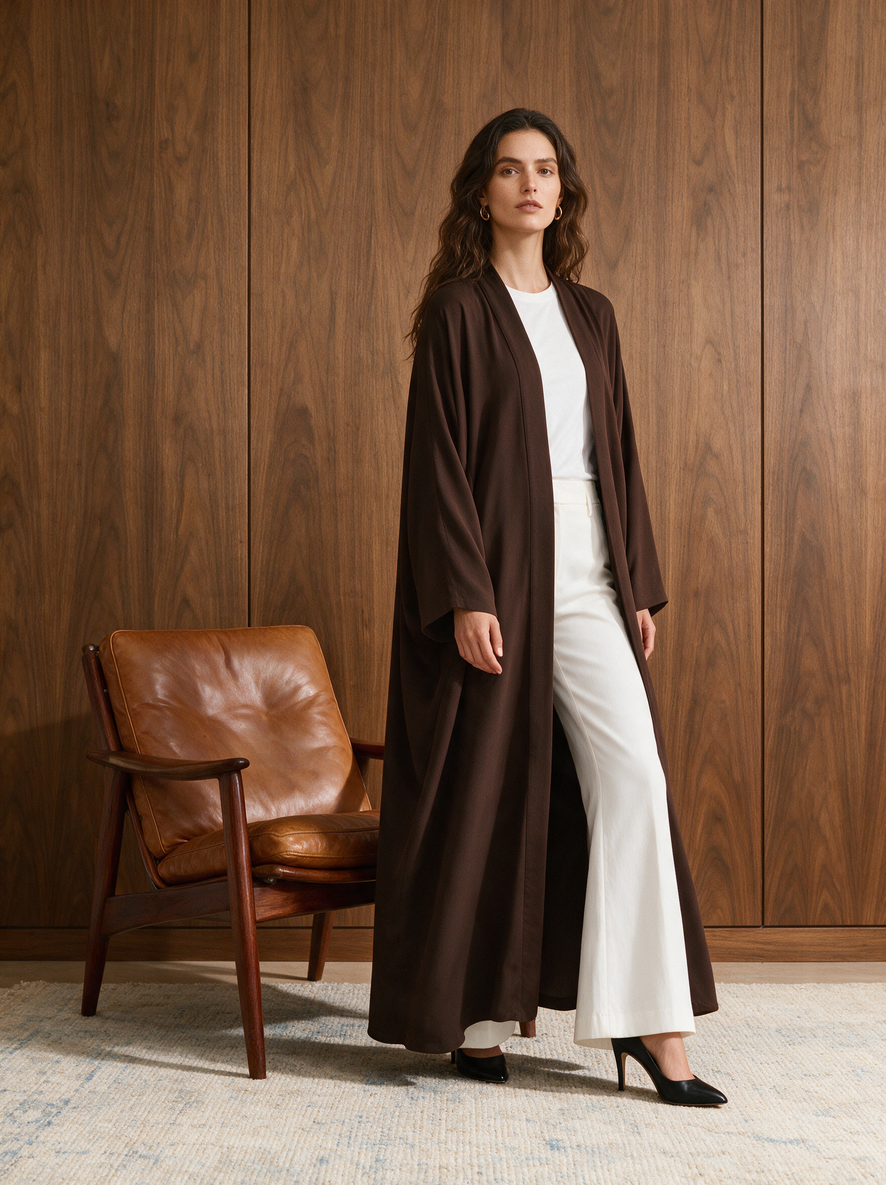 Women's ABAYA ESSENTIALS - Brown