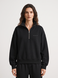 Women's QUARTER ZIP - Black
