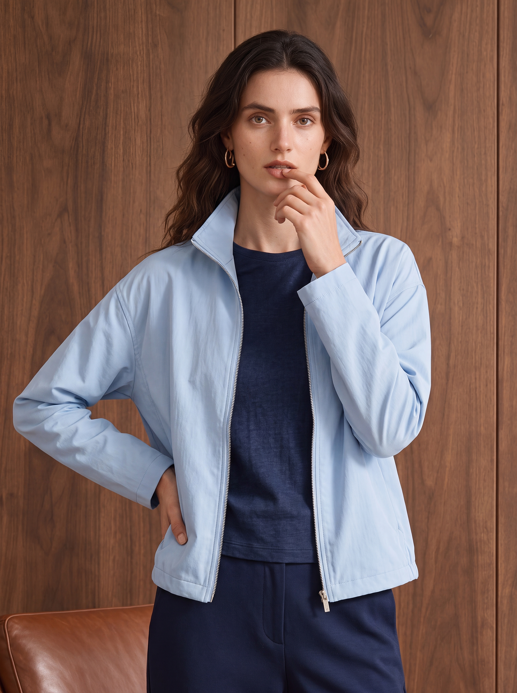 Women's RELAX JACKET - Baby Blue