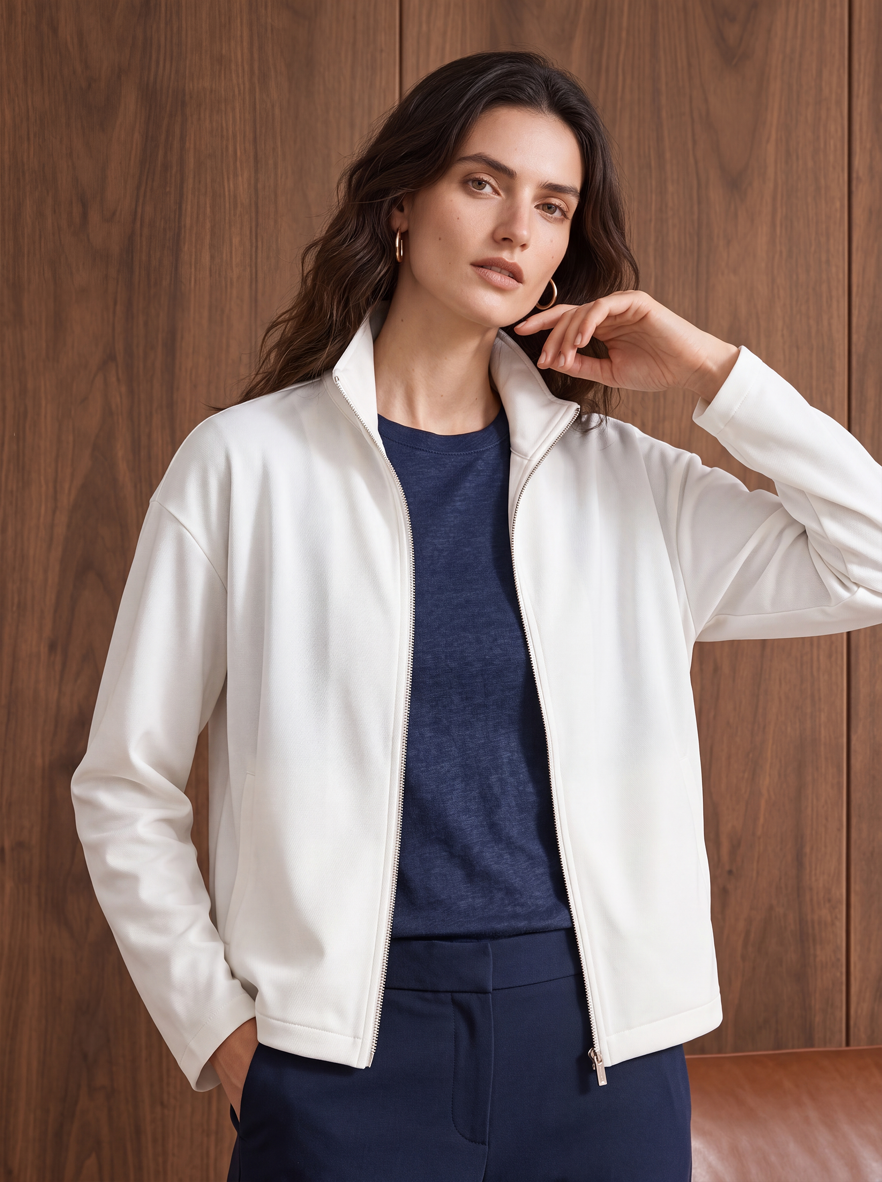 Women's RELAX JACKET - White