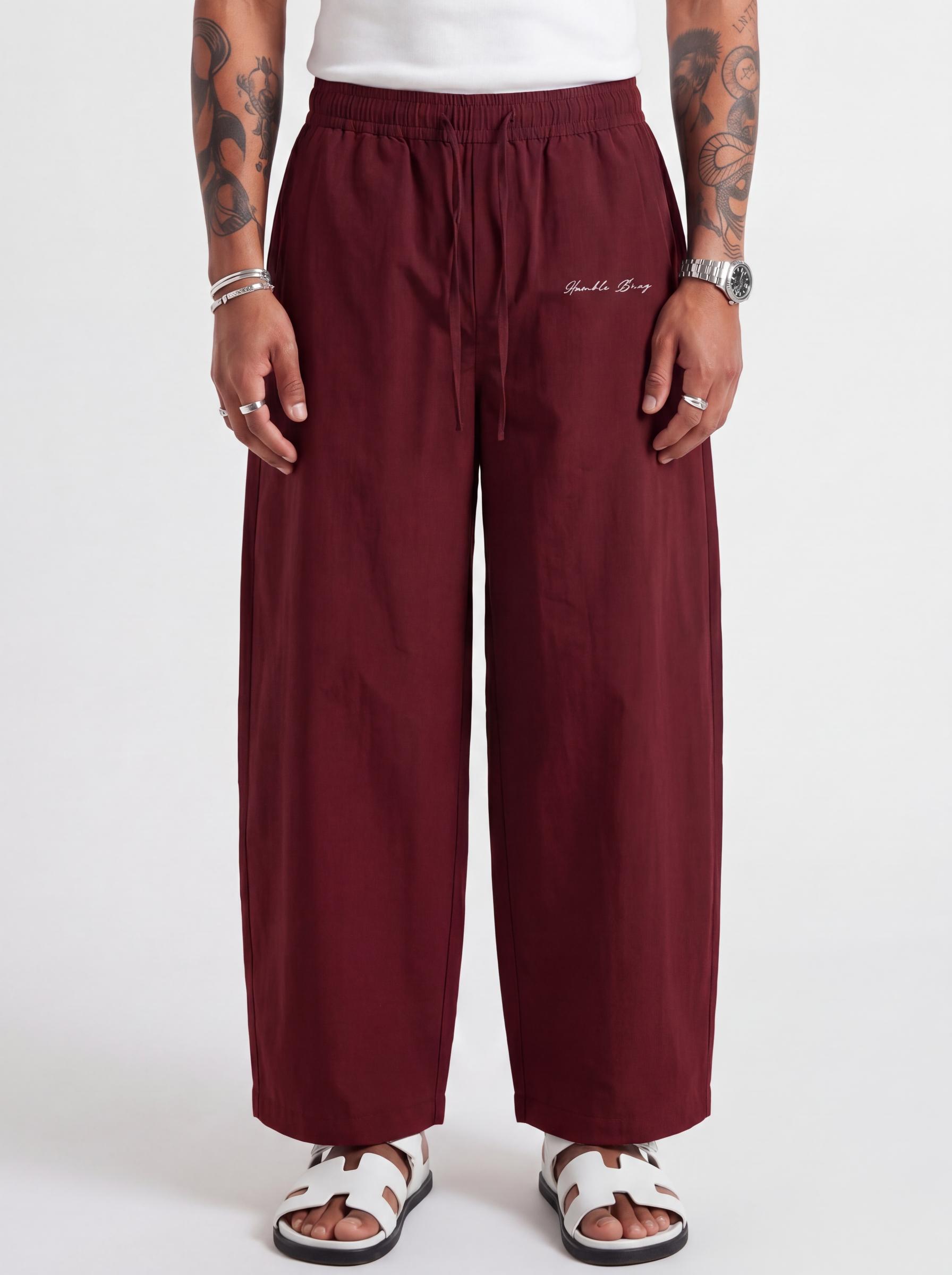 RELAX JOGGER - Maroon
