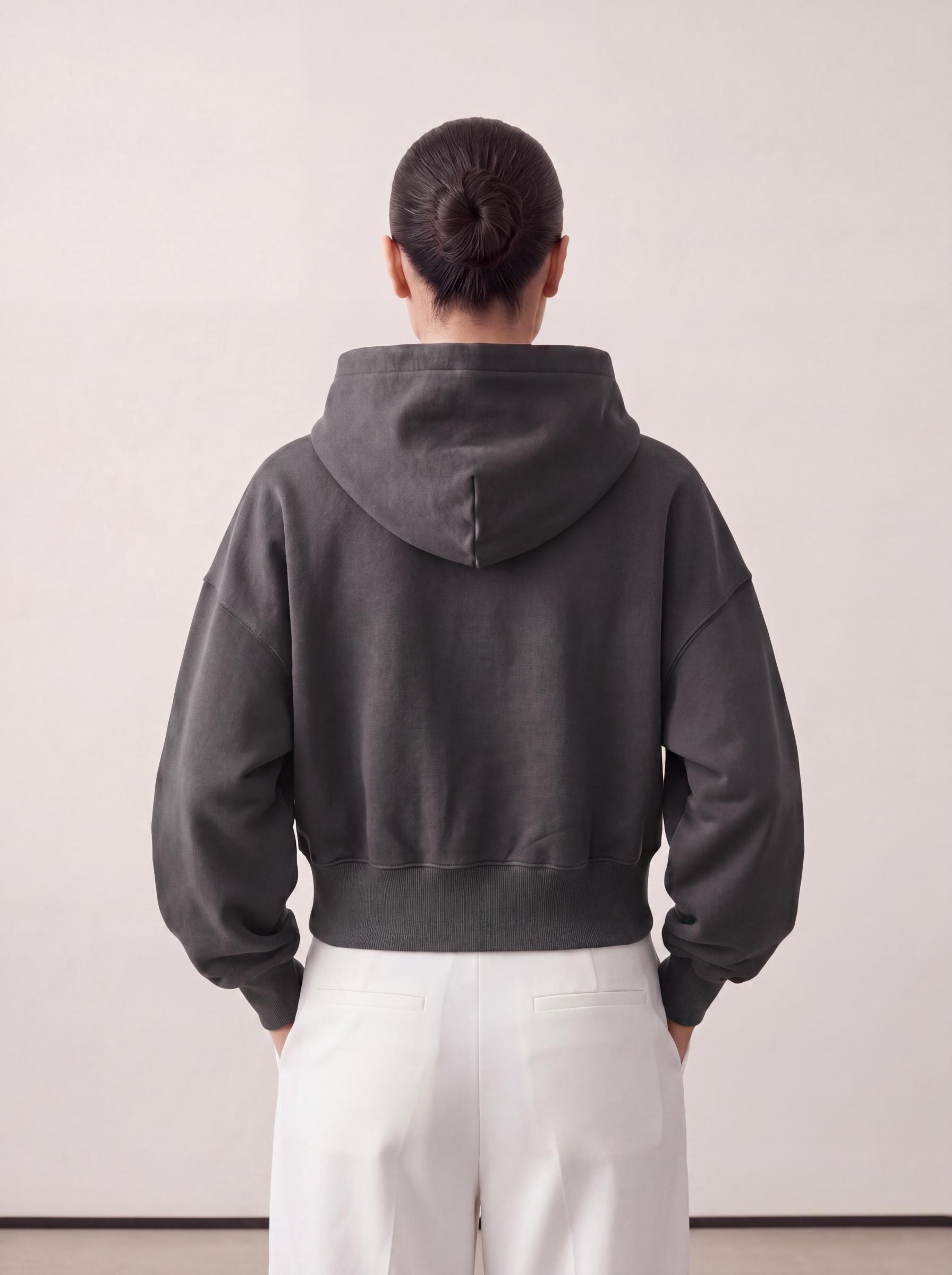 Women's OVERSIZED HOODIE - Essentials Grey