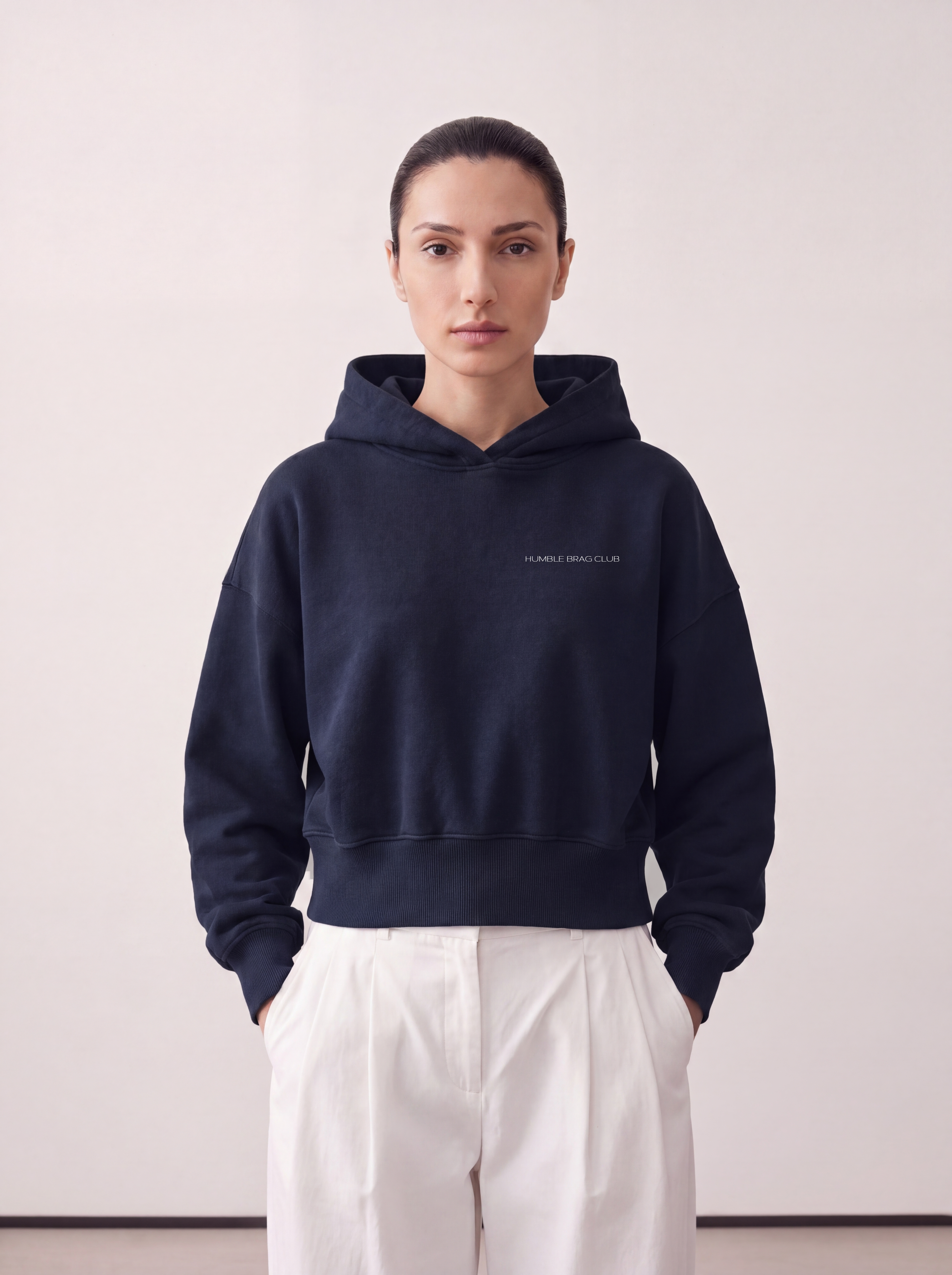 Women's OVERSIZED HOODIE - Aqua roar