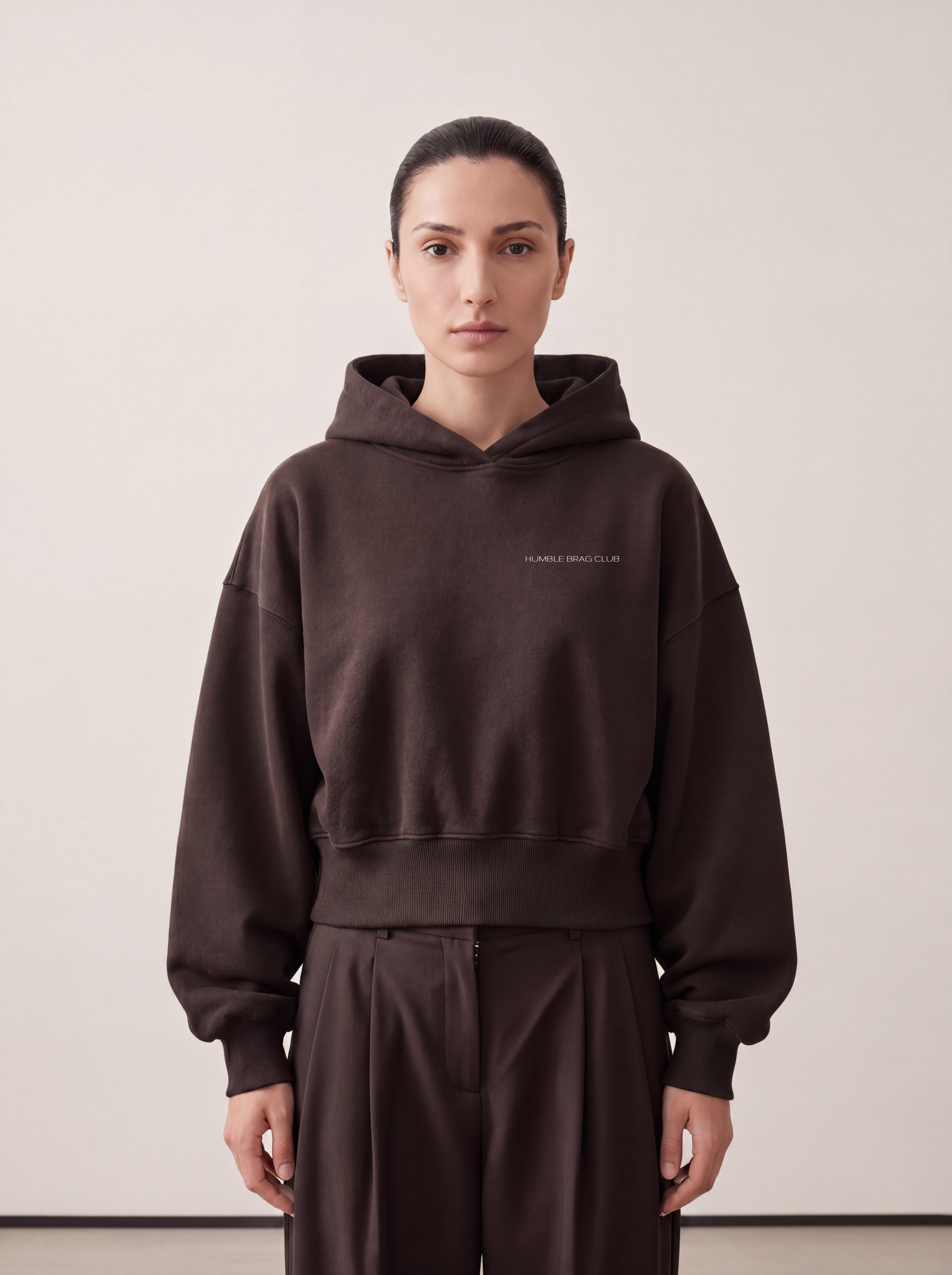 Women's OVERSIZED HOODIE - Santorini Club