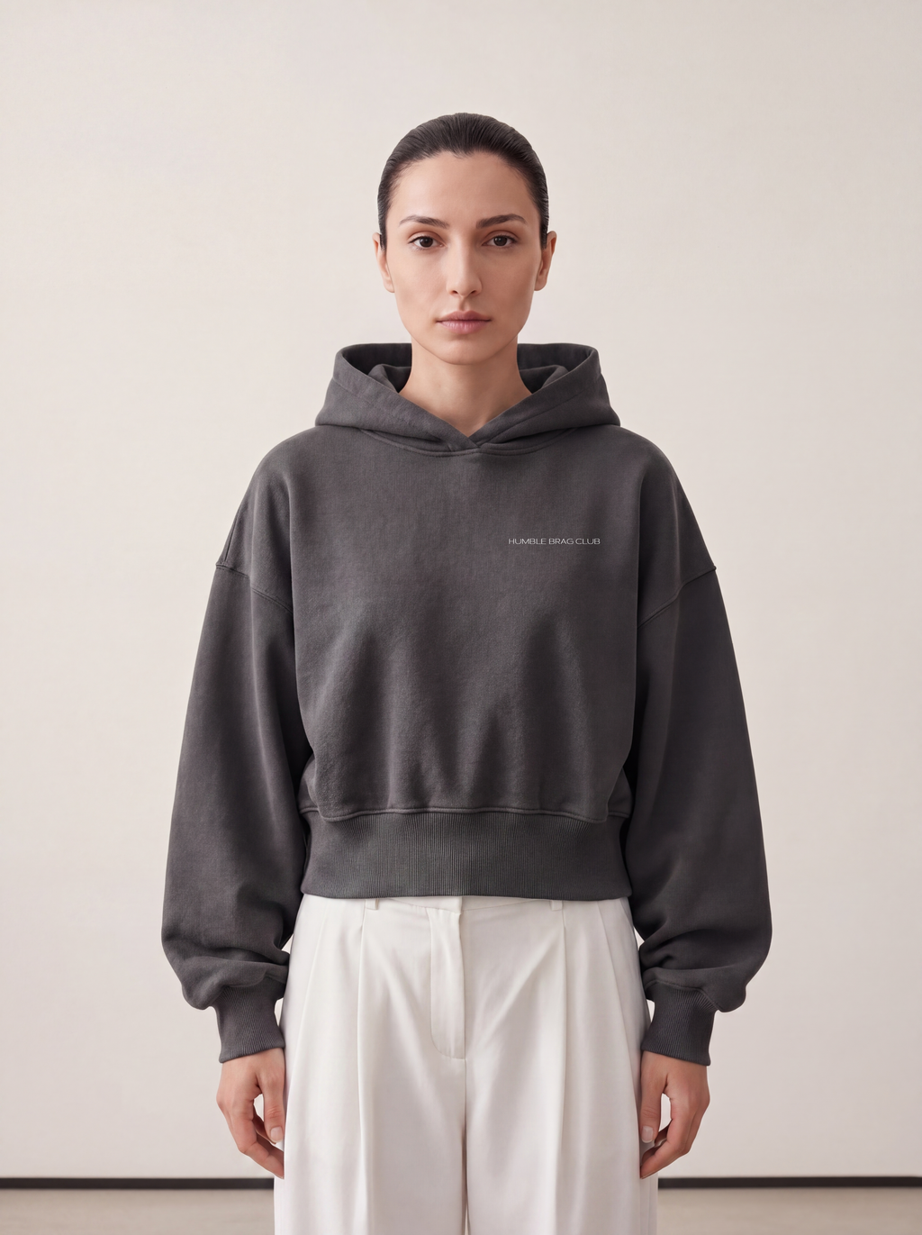 Women's OVERSIZED HOODIE - Cloud branch