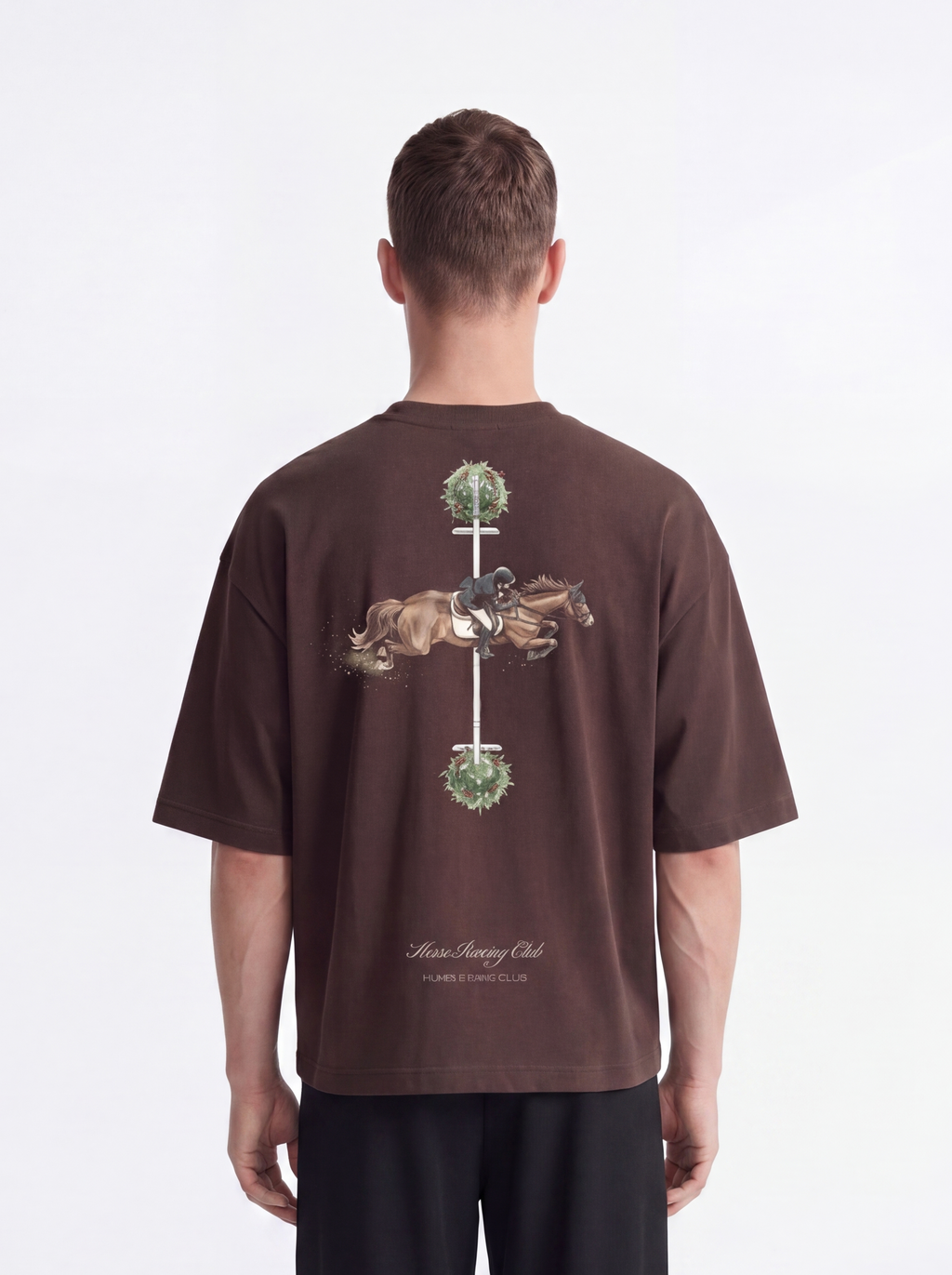OVERSIZED TEE - HRC Brown