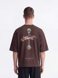 OVERSIZED TEE - HRC Brown