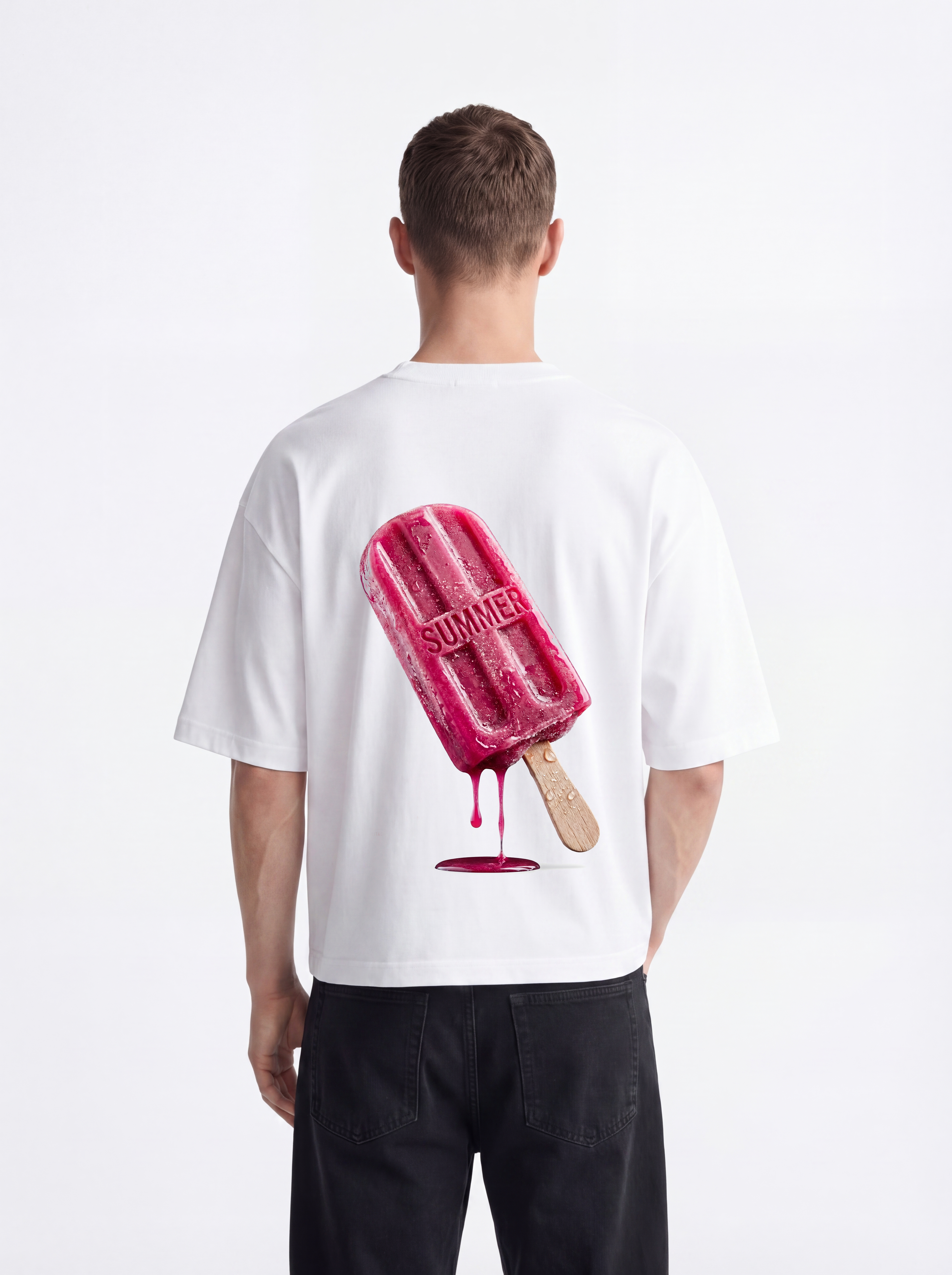 OVERSIZED TEE - Ice lolly