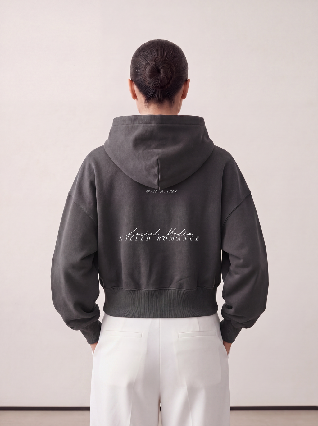 Women's OVERSIZED HOODIE - Killed romance