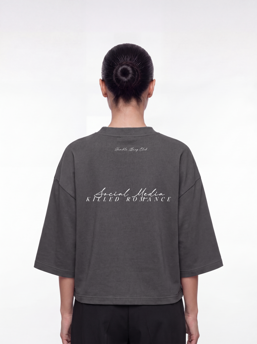 Women's OVERSZIED TEE - Killed romance